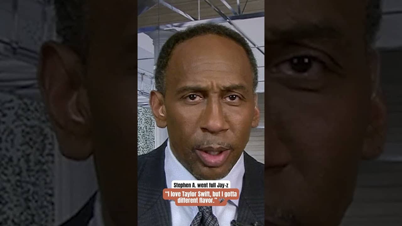 Stephen A. respects Taylor Swift ✨