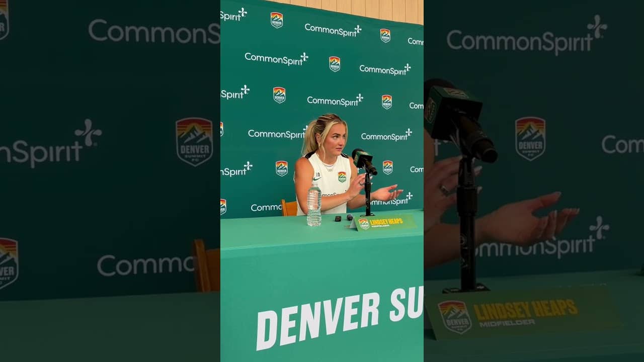 Lindsey Heaps shares what made returning to the NWSL with Denver Summit FC an easy decision.