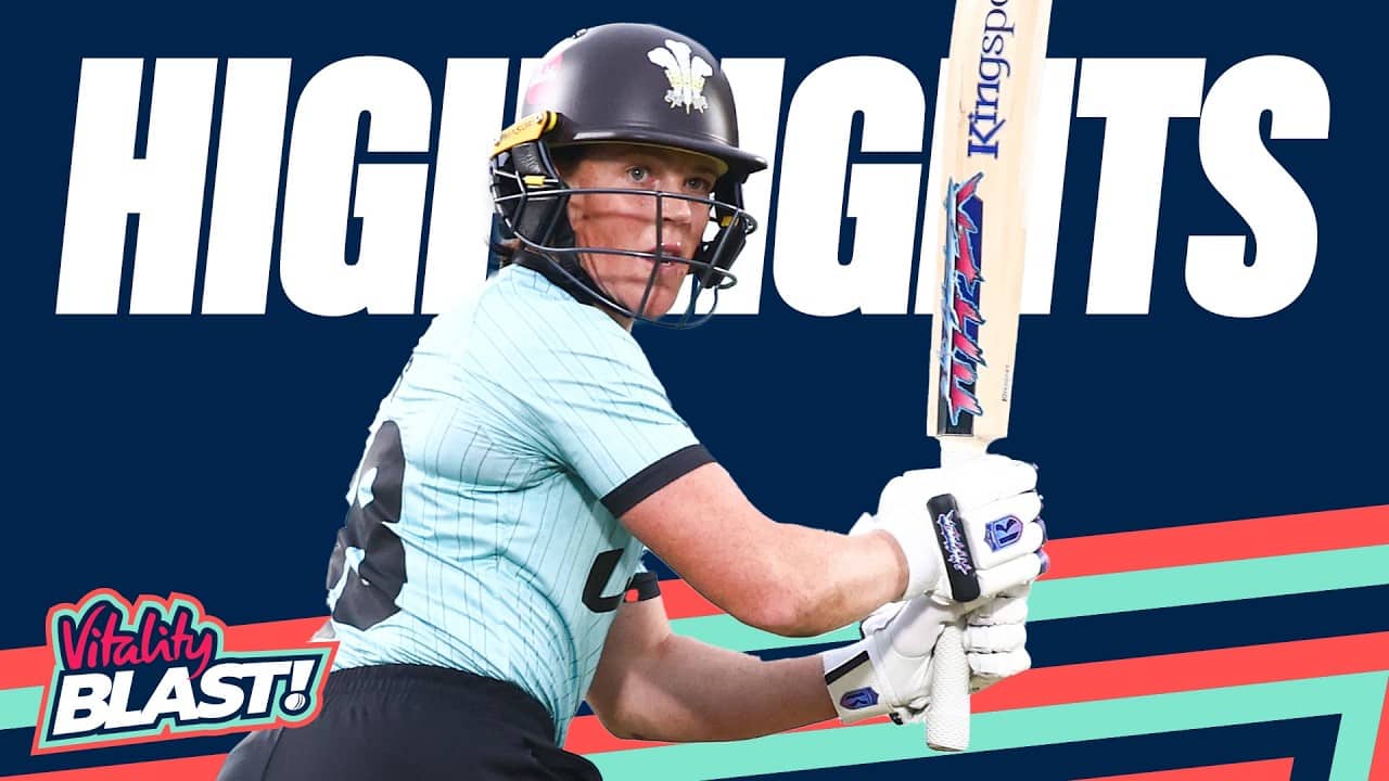 Harris Hits 81 off 32-Balls | Surrey Women v Warwickshire Women - Highlights | Vitality Blast 2026