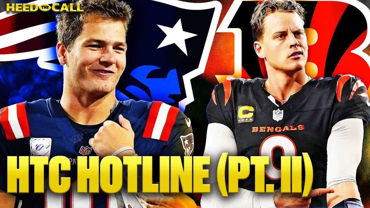 Drake Maye Ascending, NFL's Best Rivalry, Impenetrable Defenses & MORE from the HTC Hotline