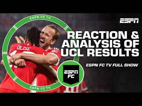 UCL QUARTERFINAL REACTIONS 🚨 How far can FC Bayern & Arsenal go in UCL? 👀 | ESPN FC
