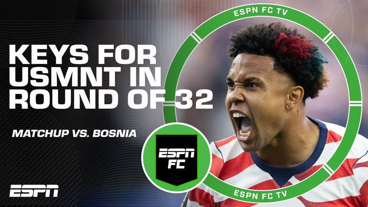 'USA is in really good shape' 👀 Round of 32 PREVIEW vs. Bosnia & Herzegovina | ESPN FC