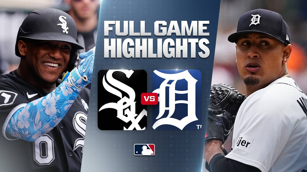 WHITE SOX vs. TIGERS Full Game Highlights (6/21/26) | MLB Highlights