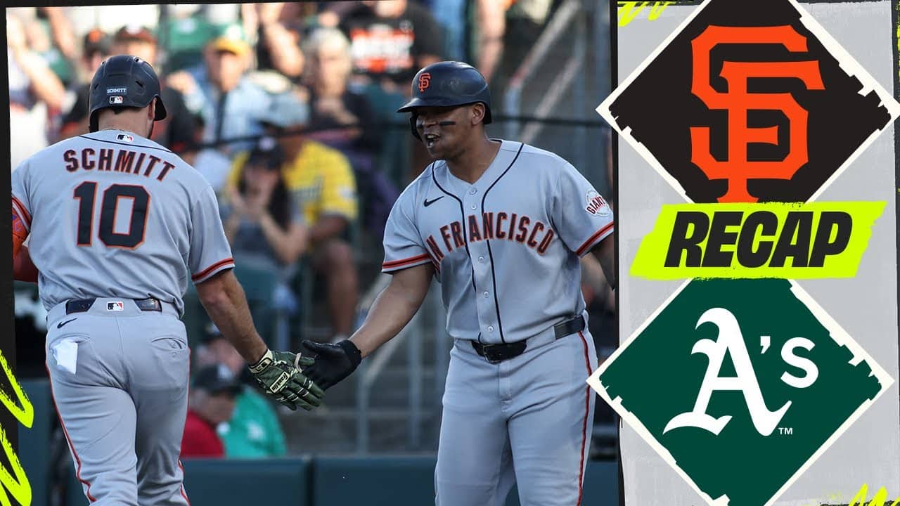Giants vs. A's Game Highlights (5/16/26) | MLB Highlights