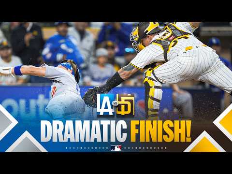 ENTIRE 9th INNING: Dodgers vs. Padres | MLB Highlights