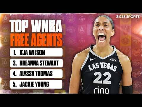 Ranking the TOP players in WNBA Free Agency 👀 | A'ja Wilson, Breanna Stewart, Alyssa Thomas & MORE