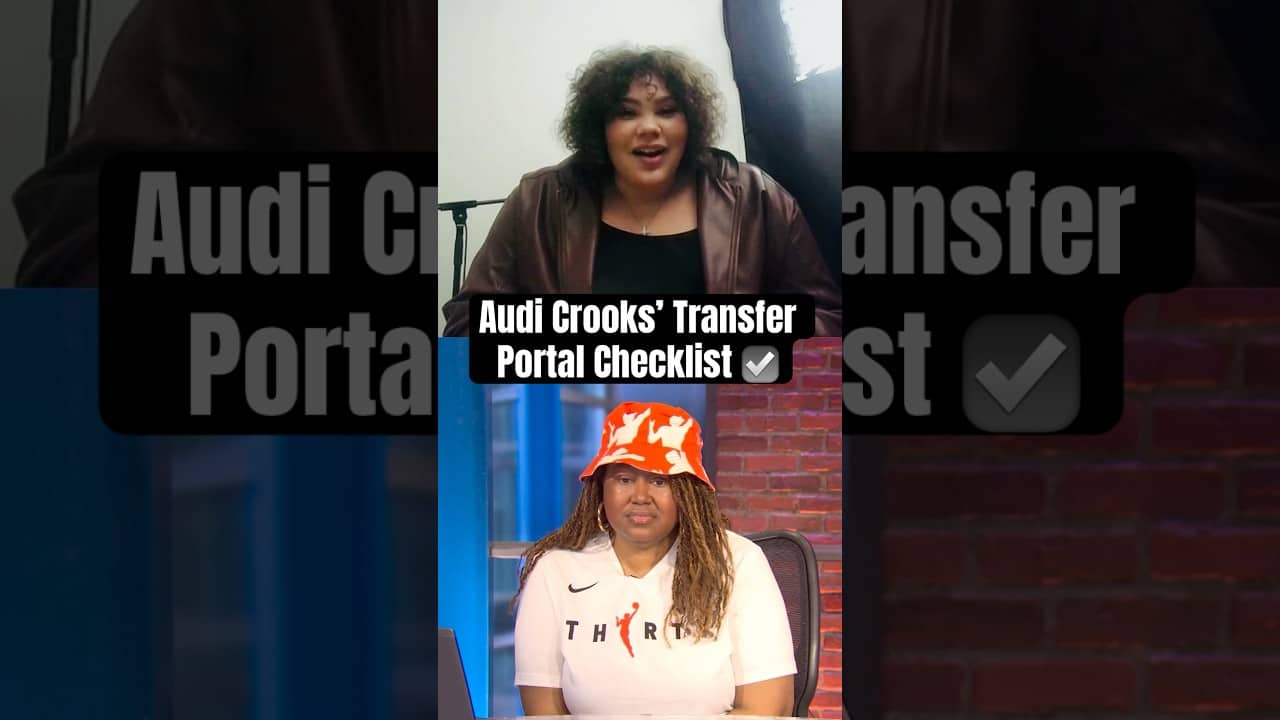 Audi Crooks lays out checklist for her next stop 🏀✍️