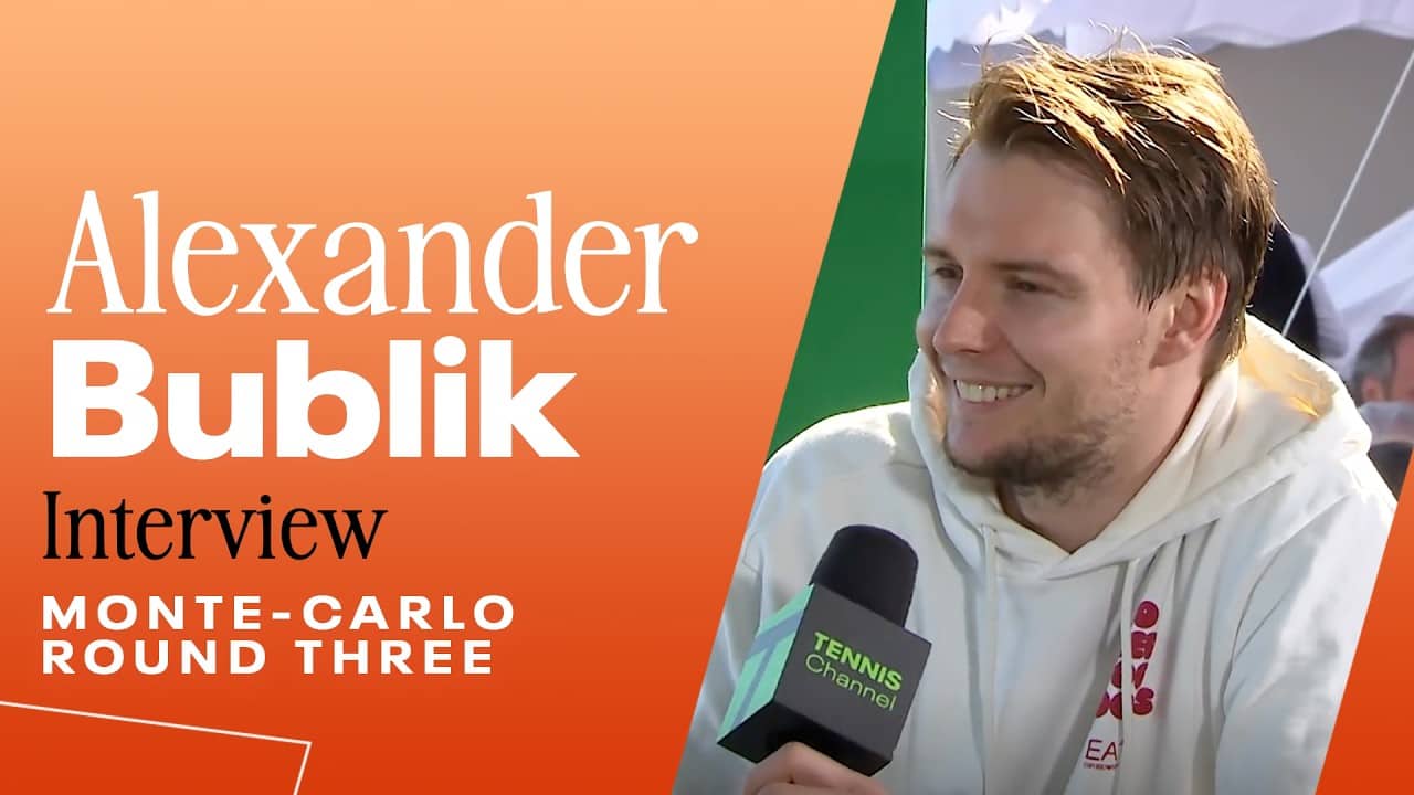 Alexander Bublik previews his first matchup against Carlos Alcaraz | 2026 Monte Carlo