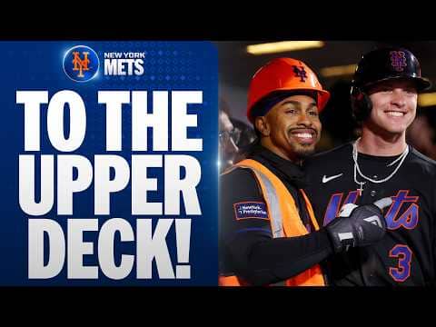 Francisco Lindor CRUSHES a three-run home run at Citi Field 🍎 | MLB Highlights