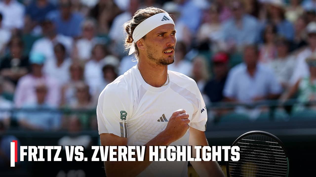 Quarterfinal: Taylor Fritz vs. Alexander Zverev | Full Highlights | 2026 Wimbledon