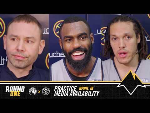 Denver Nuggets Practice Media Prior To Round One Vs. MIN | 4/16/26 🎙
