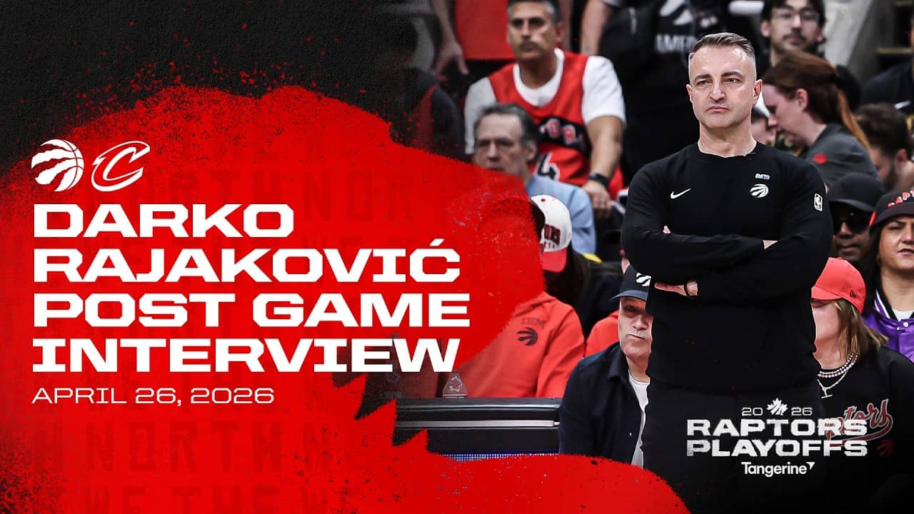 Darko Rajakovic | RD1 GM4 Post Game vs Cavaliers | April 26, 2026