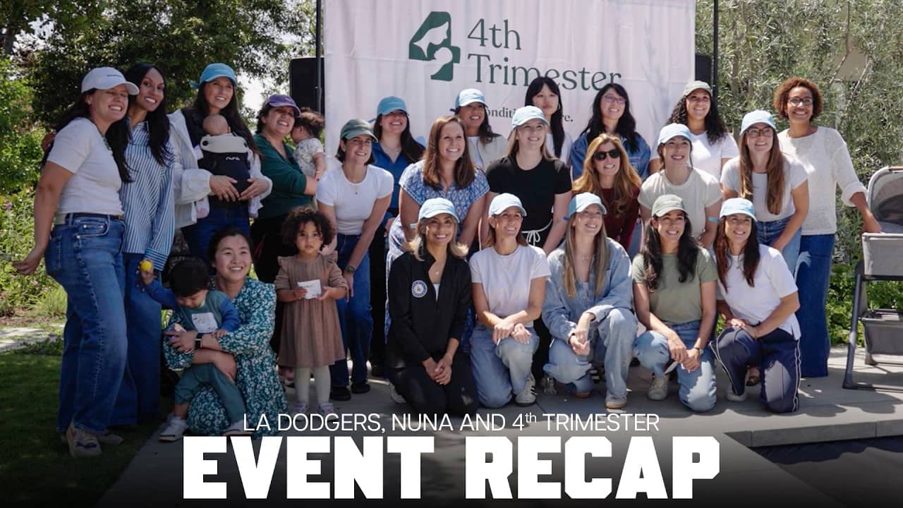 Los Angeles Dodgers, Nuna and 4th Trimester Event Recap