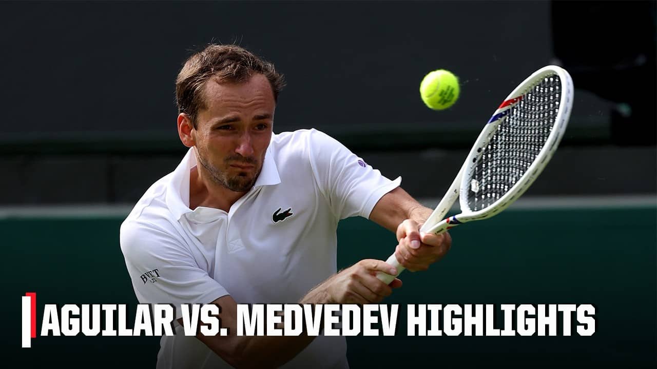 Second Round: Merida Aguilar vs. Daniil Medvedev | Full Match Highlights | 2026 Wimbledon