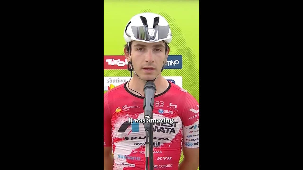"It's like a dream" ❤️ Tommaso Dati reacts to the biggest win of his career so far 🙌