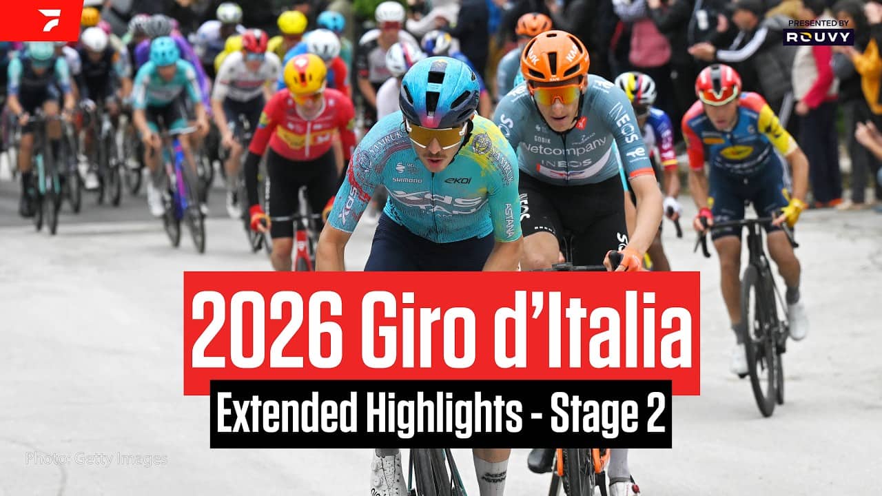 Giro d'Italia 2026 Stage 2 Extended Highlights