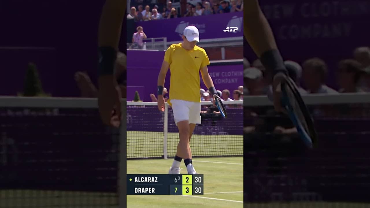 When Jack Draper SHOCKED Carlos Alcaraz at Queen's 😱