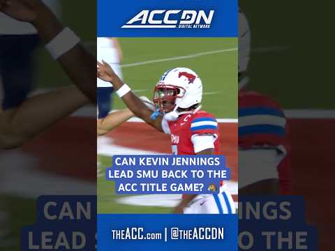 Can Kevin Jennings lead SMU back to Charlotte? ⭐ #smumustangs #collegefootball #accfootball #cfb