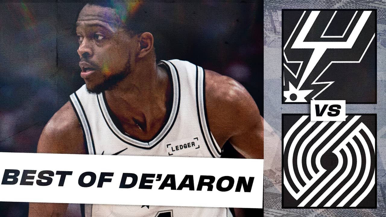 DE'AARON FOX'S BIGGEST MOMENTS FROM ROUND 1