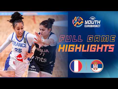 Round of 16: France 🇫🇷 vs Serbia 🇷🇸 | Extended Highlights | FIBA U20 Women's EuroBasket 2026