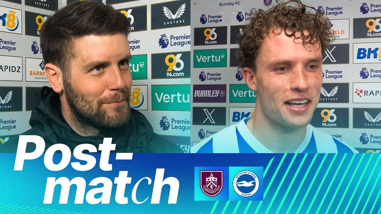 POST-MATCH | Hurzeler And Wieffer | Burnley v Brighton