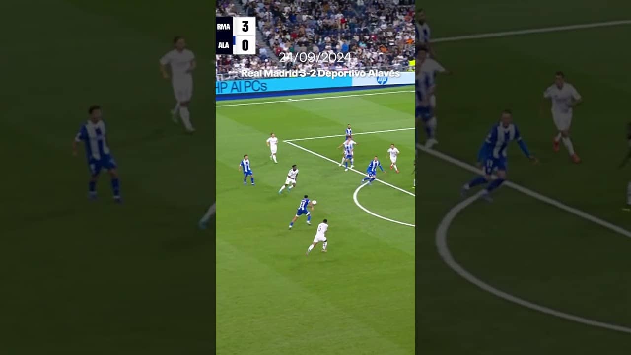 Algunos de los últimos goles del Deportivo Alavés en el Santiago Bernabéu #alaves
