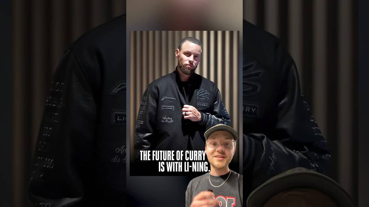 Steph Curry signs with Li-Ning 👀