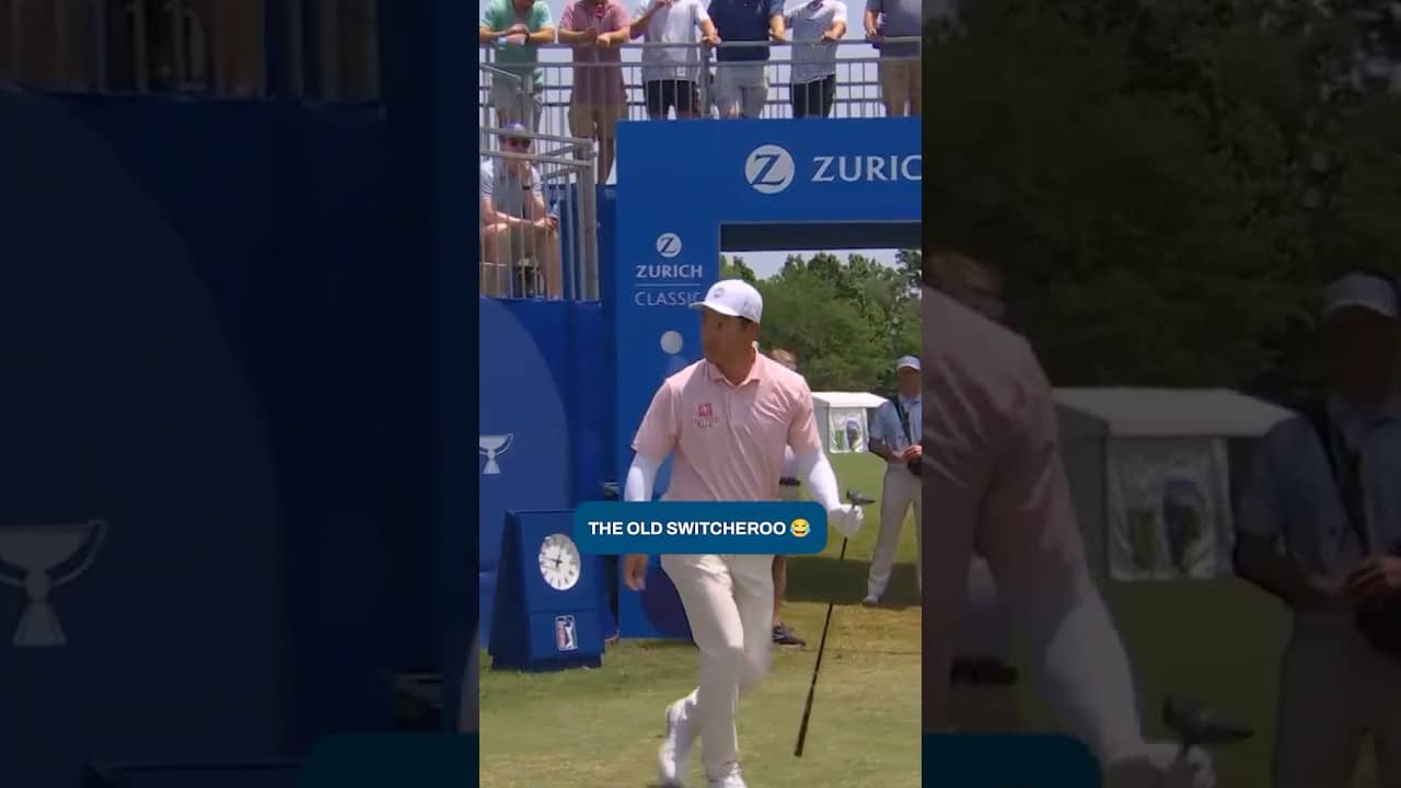 First tee announcements are important 😂