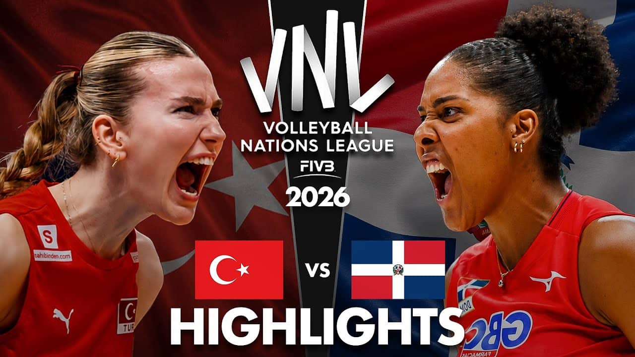 Türkiye 🇹🇷 vs Dominican Republic 🇩🇴 | Highlights | Women's VNL 2026