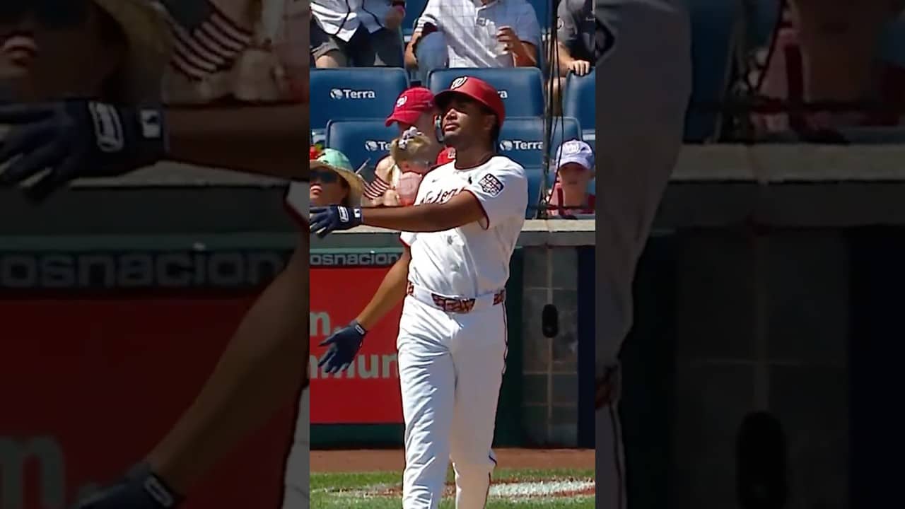 MOONSHOT: James Wood Leadoff Third Deck Bomb