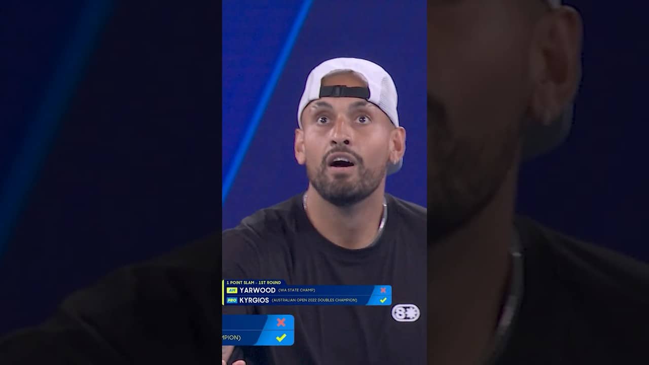 Nick Kyrgios is SO PUMPED UP!