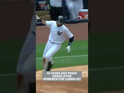 15 years ago today: Derek Jeter made history!