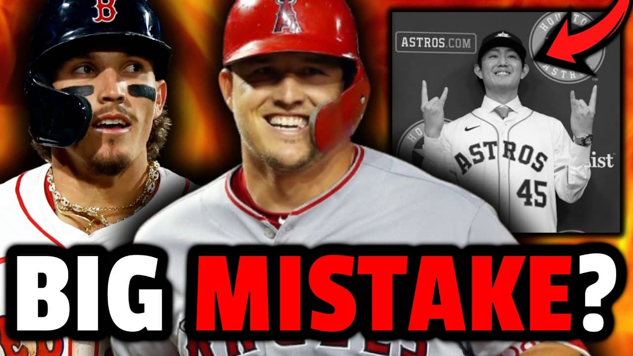 Astros Made HUGE MISTAKE, Now Have DRAMA!? Mike Trout Did It AGAIN, Red Sox Star vs Fan (MLB Recap)