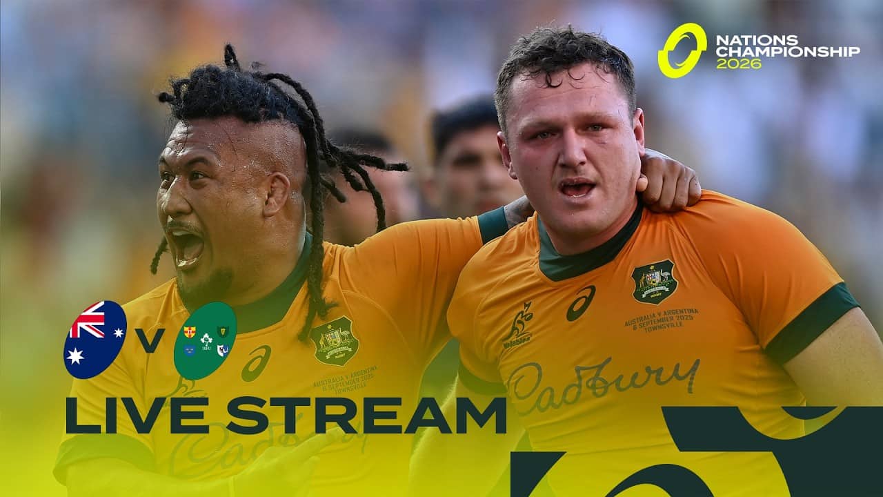 Australia v Ireland | Nations Championship Live Match