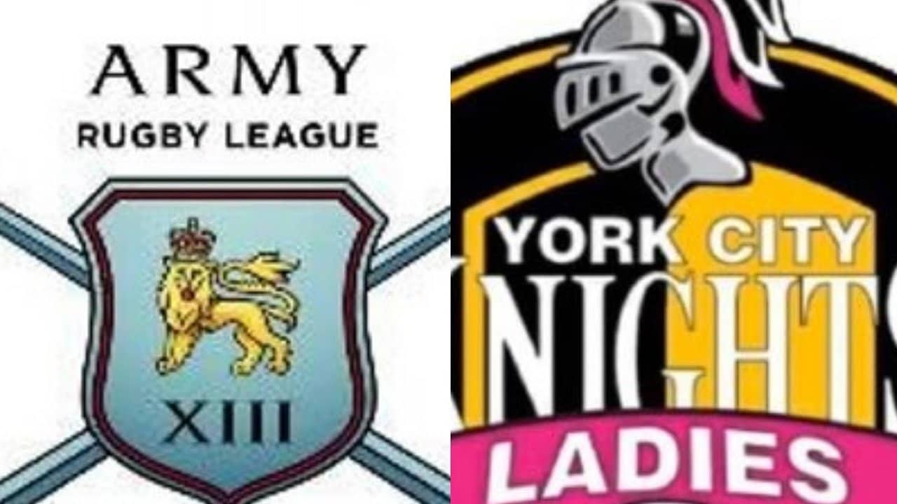 Army Rugby League Vs York City Knights Ladies Women's Rugby League