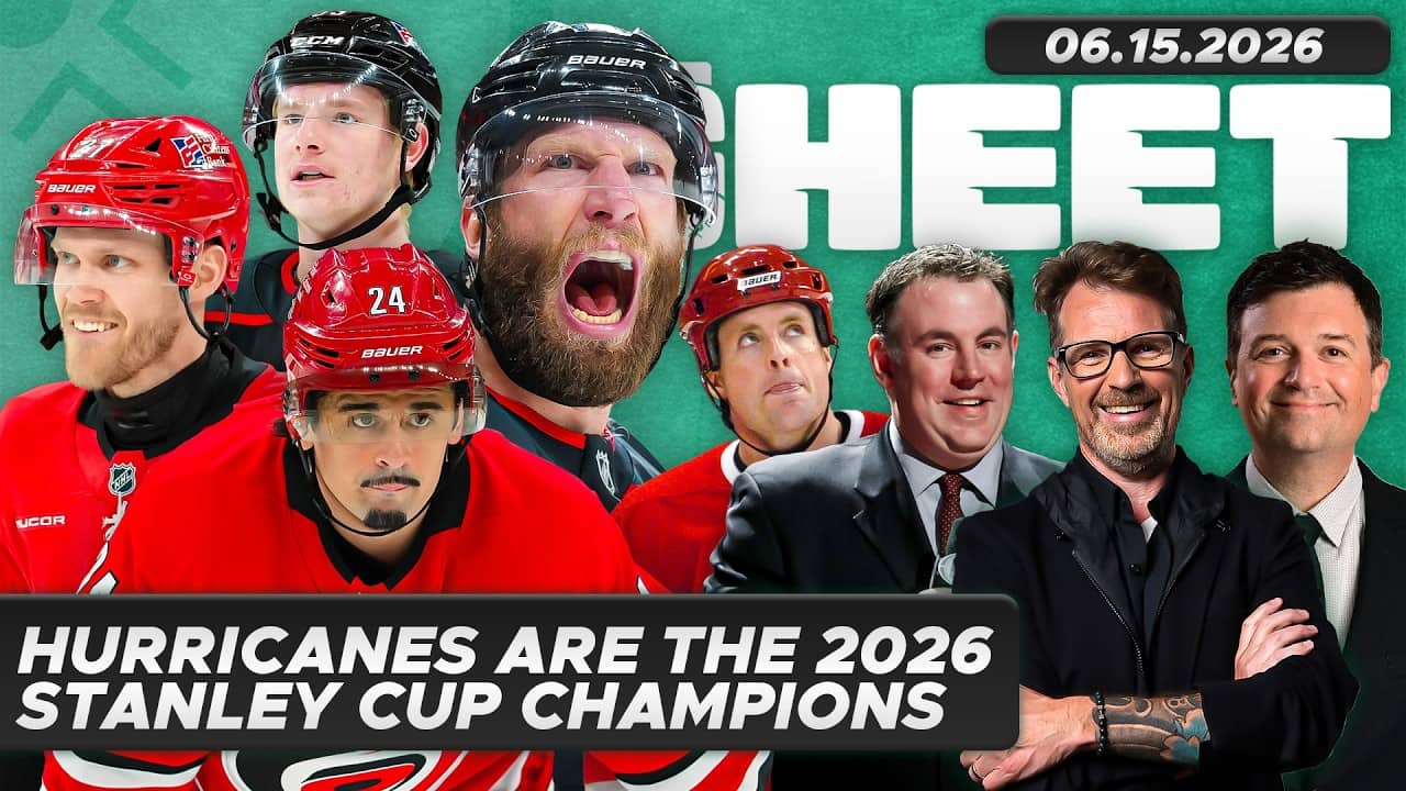 Carolina Hurricanes are 2026 Stanley Cup Champions ft. Aaron Ward, Mike Maniscalco, & Greg Wyshynski