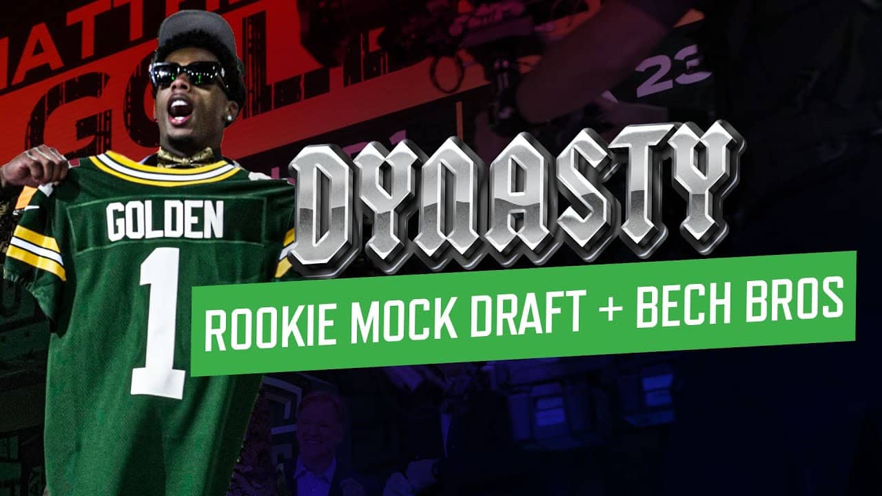 Dynasty Rookie Mock Draft + Bech Bros | Dynasty Fantasy Football 2025