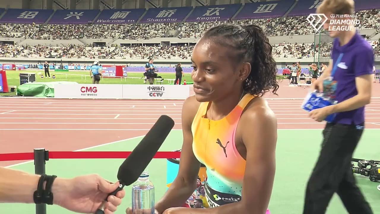 Nickisha Pryce After Running 49.75 To Win Shanghai Diamond League In Outdoor 400m Opener