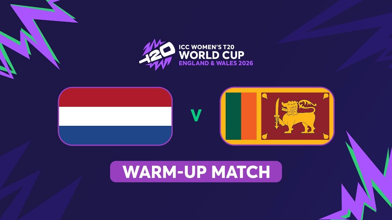 ICC Women's T20 World Cup 2026 Warm-up 9: Netherlands vs Sri Lanka #t20worldcup