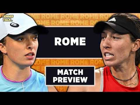 Swiatek vs Pegula | WTA Rome 2026 QF | Tennis Talk Preview