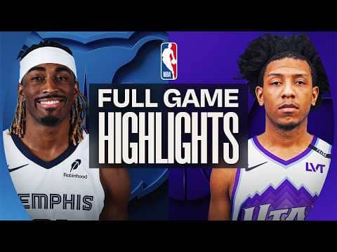 GRIZZLIES at JAZZ | FULL GAME HIGHLIGHTS | April 10, 2026