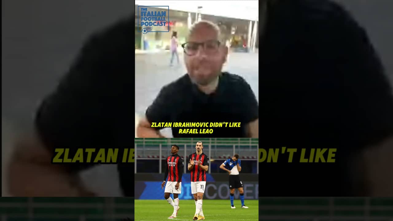 Zlatan Ibrahimović doesn’t like Rafa Leão, according to the Milan insider Francesco Letizia. #shorts