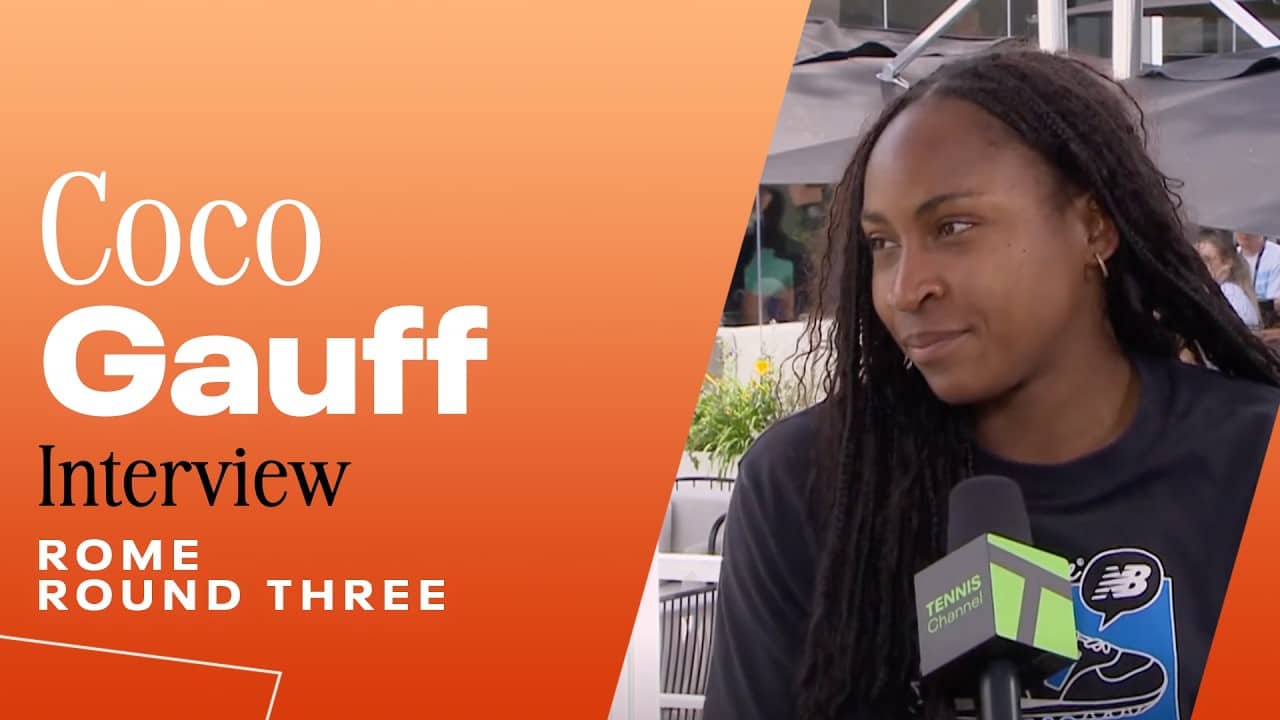 Coco Gauff on Tough Battles, Spider-Man and Playing Doubles Again | Rome 2026