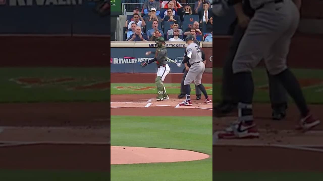 Brazobán strikes out Aaron Judge 😤 #nymets #baseball #mlb