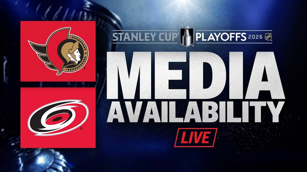Ottawa Senators @ Carolina Hurricanes Game 1 Post-Game Media Availability