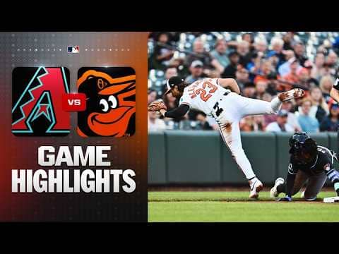 D-backs vs. Orioles Game Highlights (4/14/26) | MLB Highlights