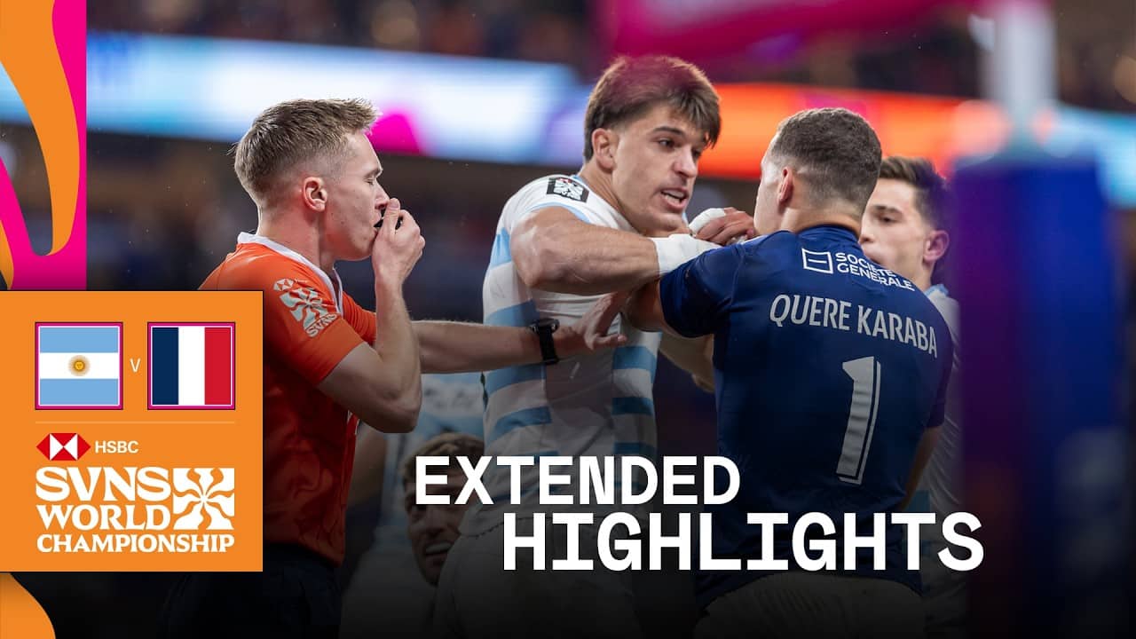 CLOSE battle for gold 🏆 | Argentina v France | HSBC SVNS Hong Kong 2025 | Extended Highlights