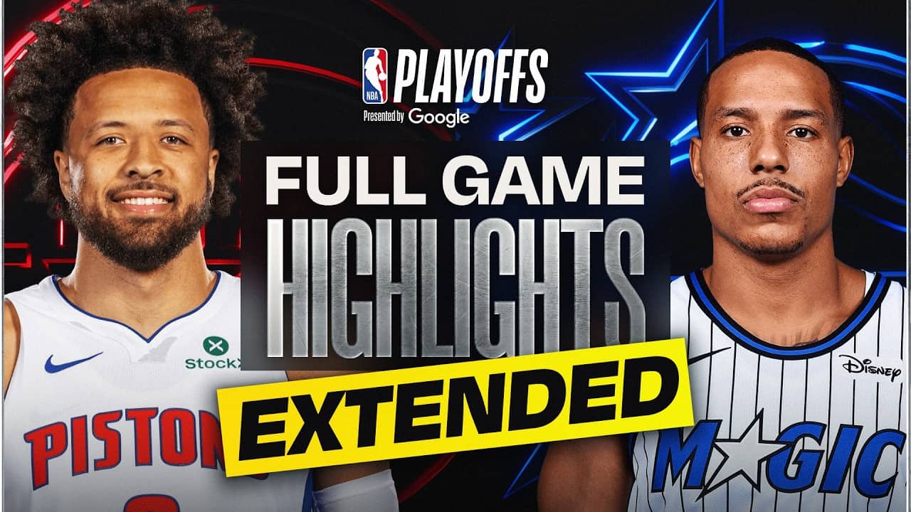 EXTENDED: #1 PISTONS at #8 MAGIC | FULL GAME 4 HIGHLIGHTS | April 27, 2026