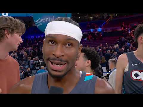 SGA reacts to Game 2 over Suns‼️ Losing J-Dub, Dillons Brooks' chippiness & more | NBA on ESPN