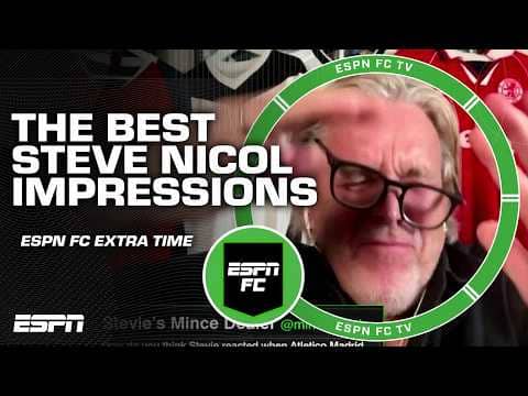 ESPN FC give their best impersonation of Steve Nicol during Liverpool vs. Atleti 🤣 | Extra Time
